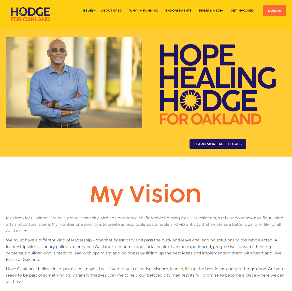 H4O Website Screenshot